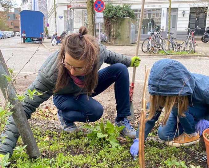 Greencity Hamburg Blühfläche